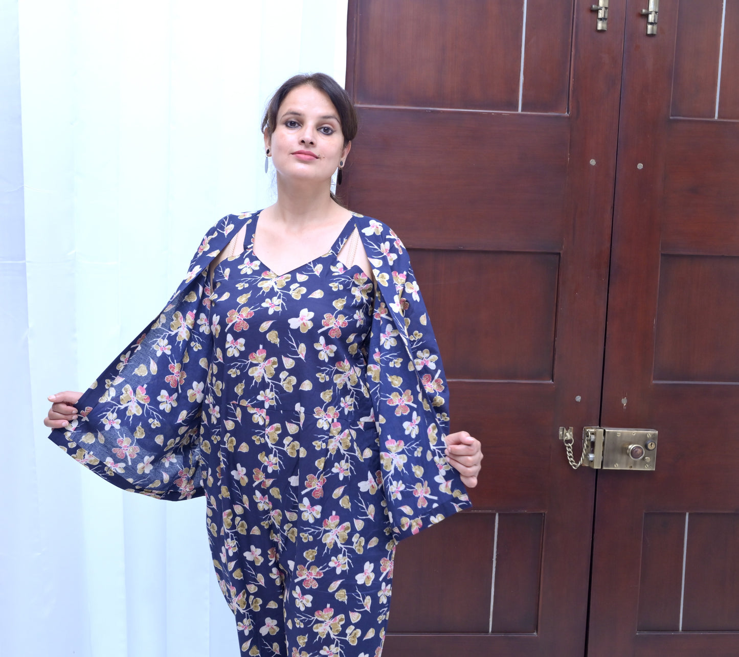 Floral Eclipse Jumpsuit