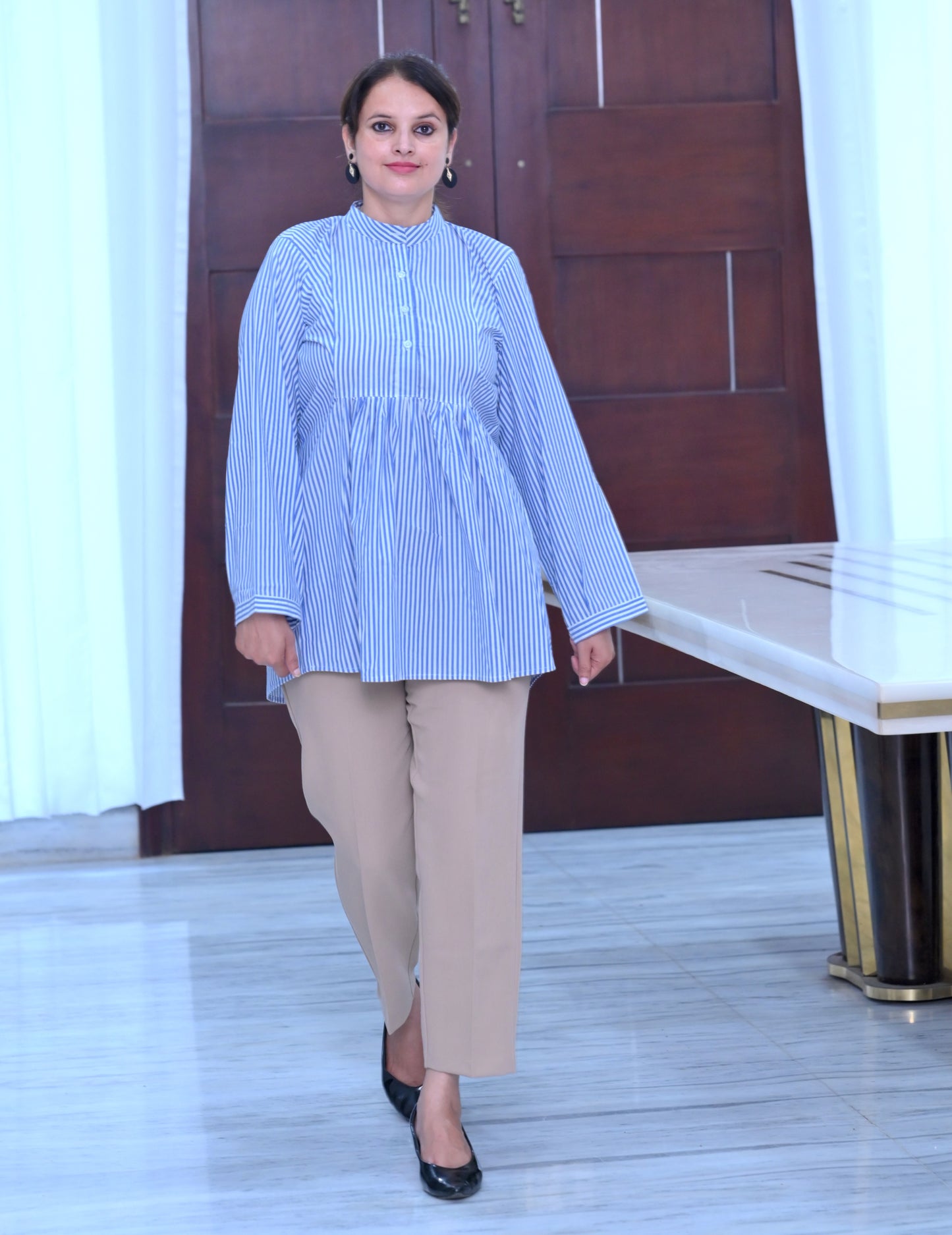 Skyline Stripes Kurti