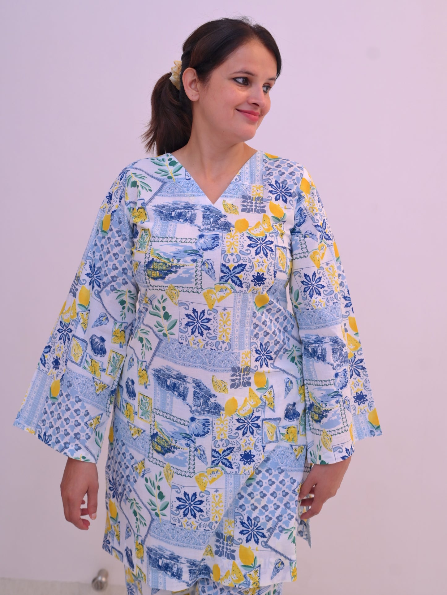 Floral Foliage Co-Ord Set