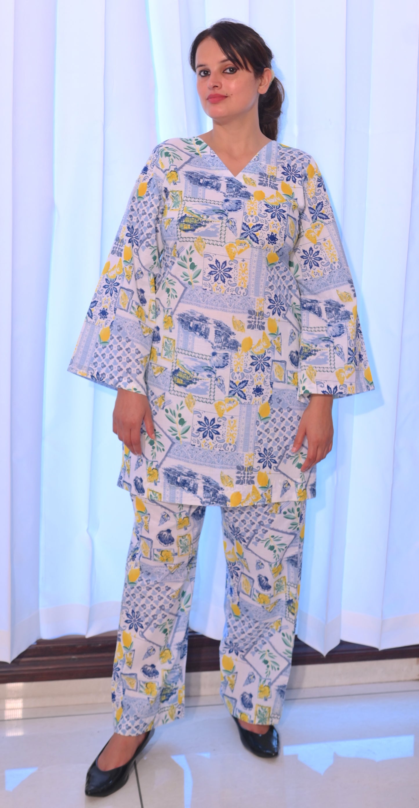 Floral Foliage Co-Ord Set