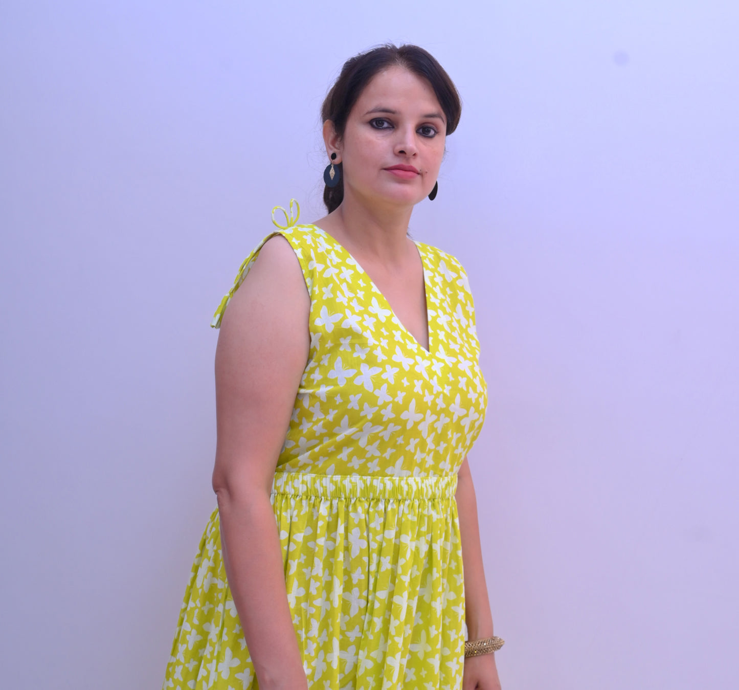 Floral Sunshine Cotton Dress