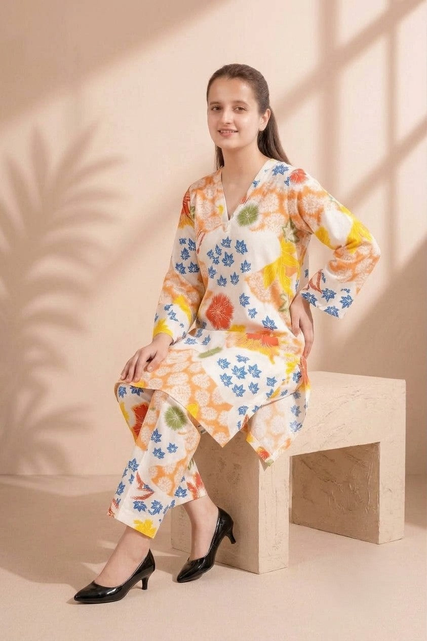 Multi Floral Co-ord Set