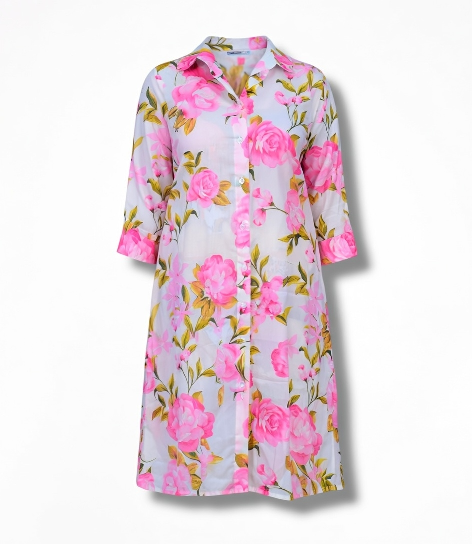 Cascading Petals Dress