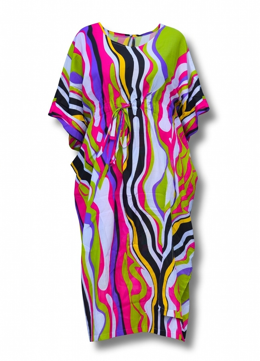 Artisan's Muse Abstract Caftan