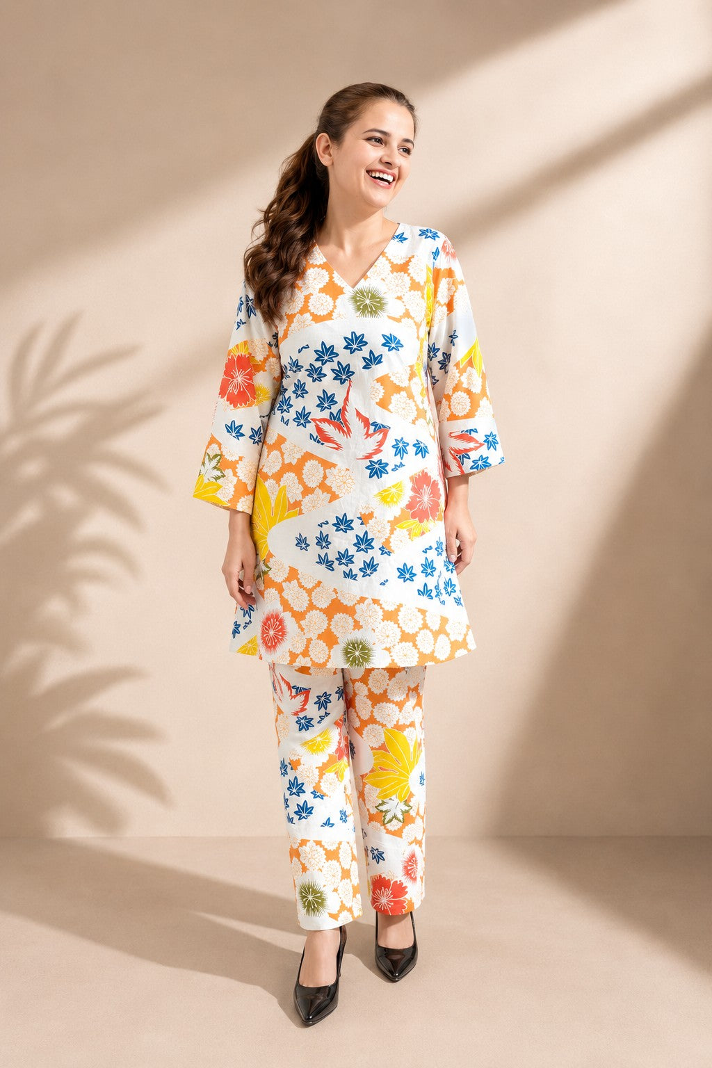 Multi Floral Co-ord Set