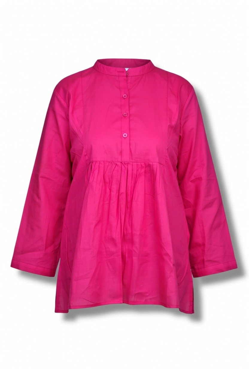 Blush Minimalist Cotton Kurti