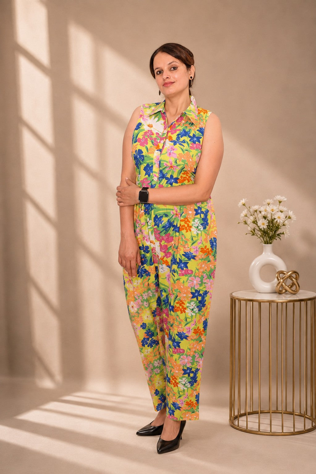 Floral Mirage Jumpsuit
