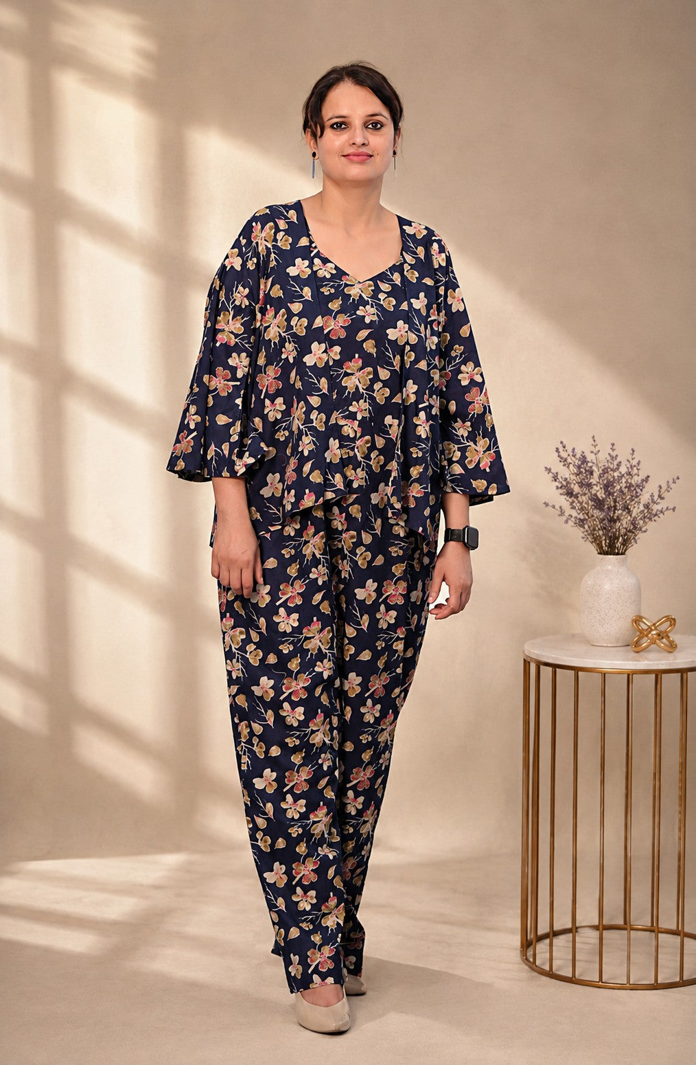 Floral Eclipse Jumpsuit