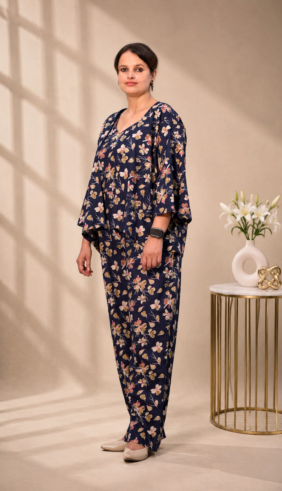 Floral Eclipse Jumpsuit