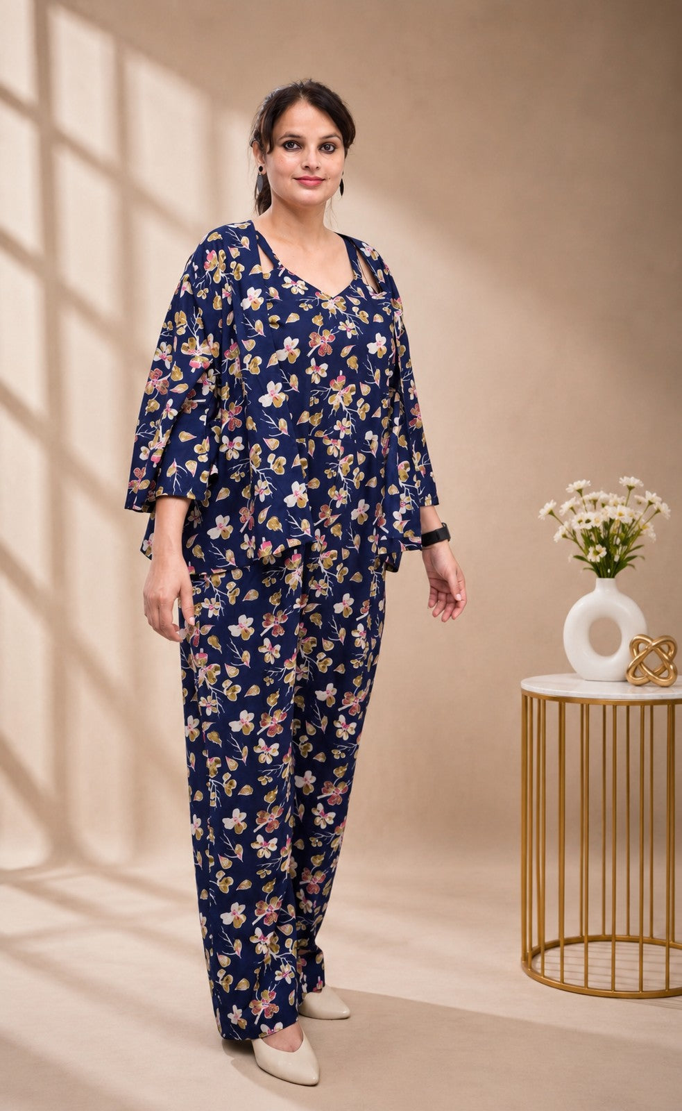 Floral Eclipse Jumpsuit