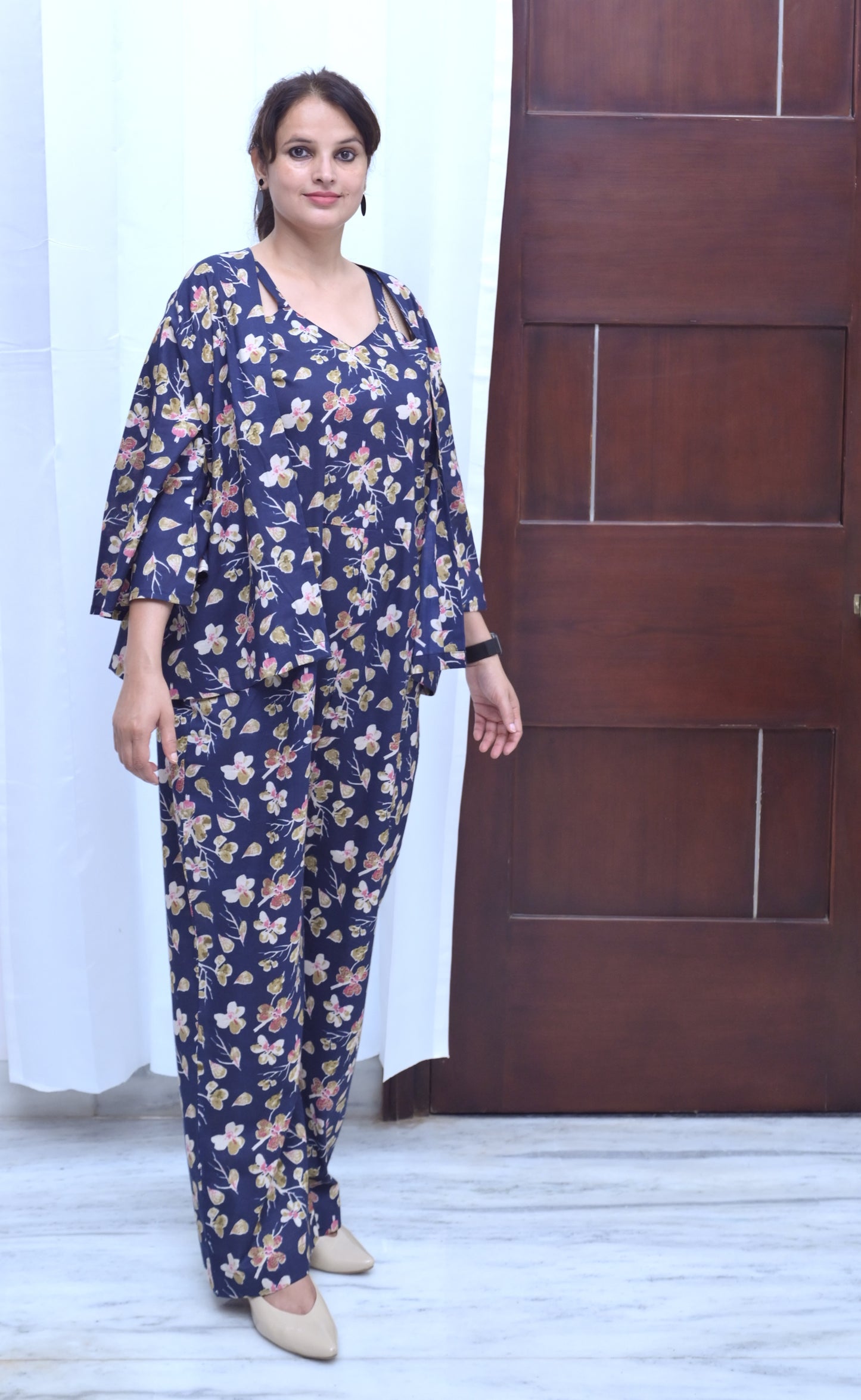 Floral Eclipse Jumpsuit