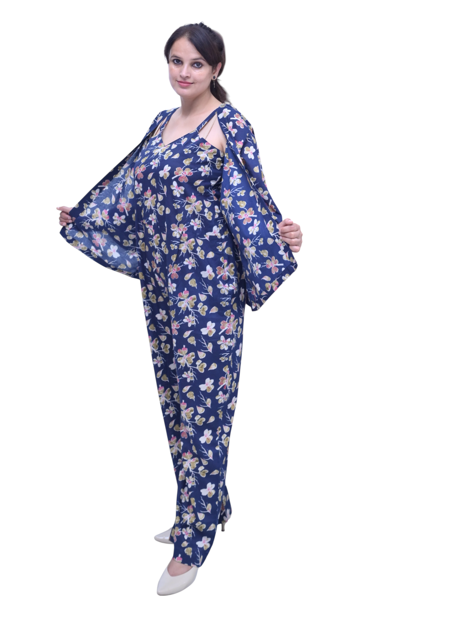 Floral Eclipse Jumpsuit