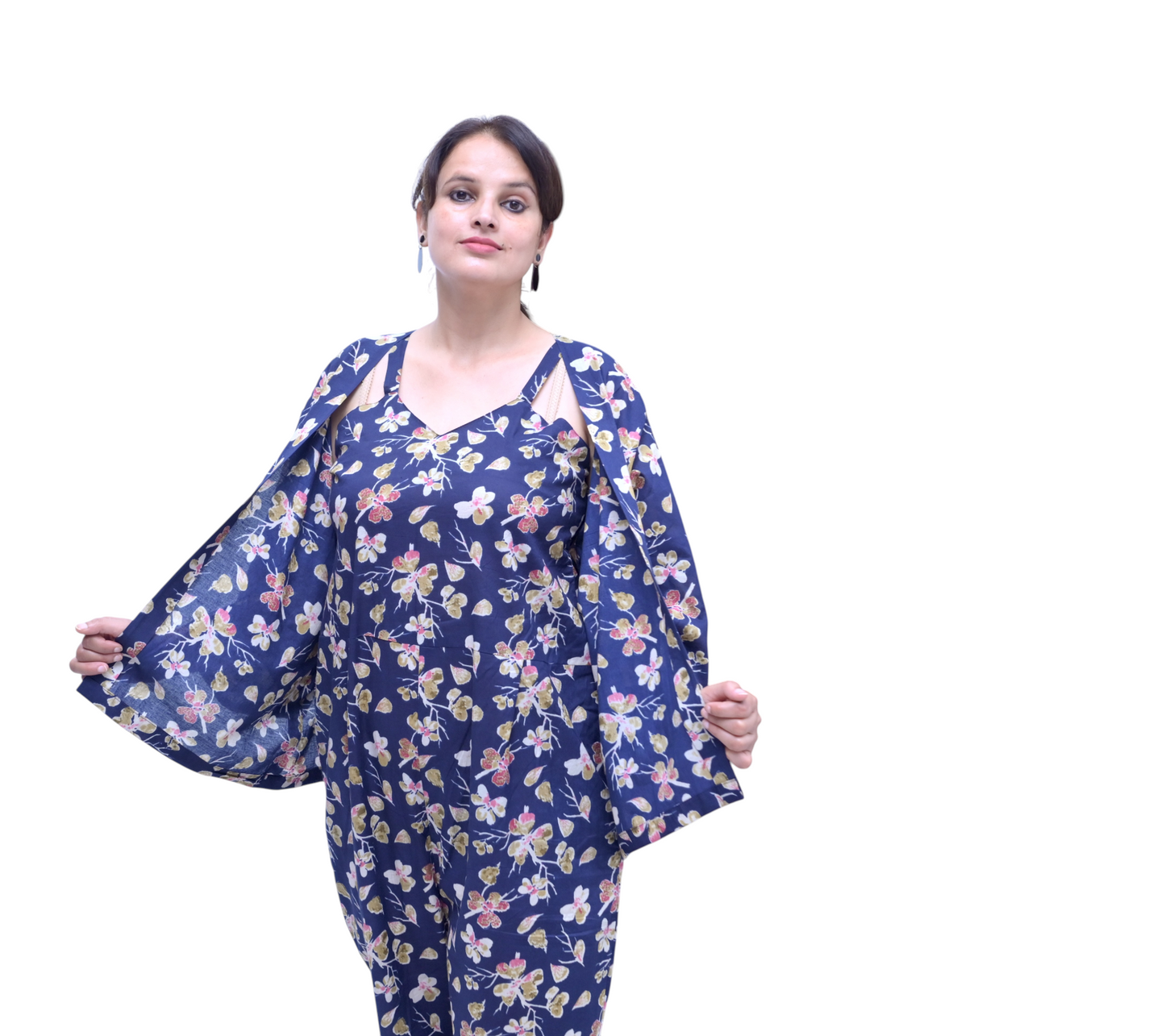 Floral Eclipse Jumpsuit
