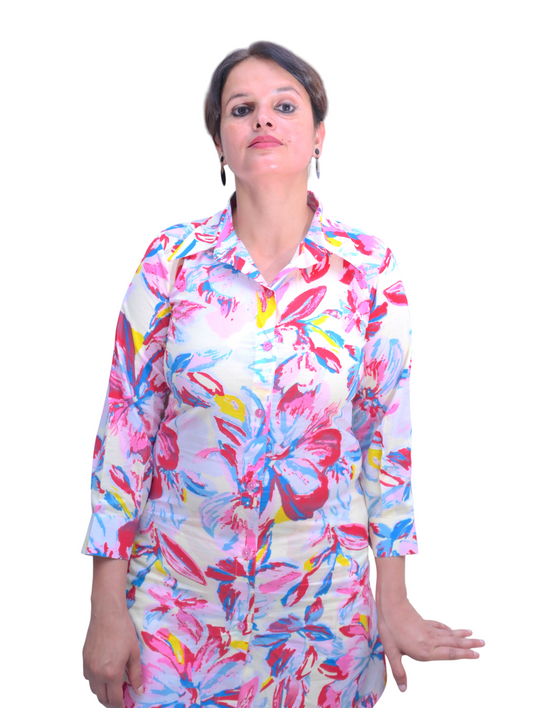 Crimson Bloom Co-Ord Set