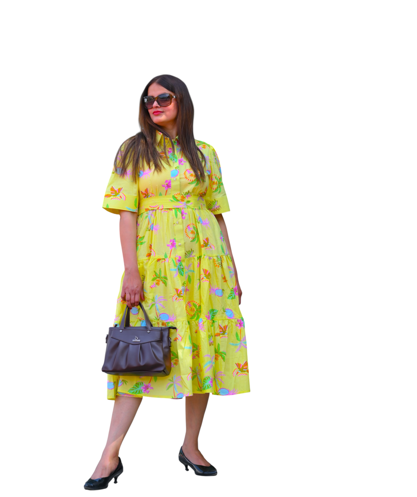 Lemon Zest Bloom Dress