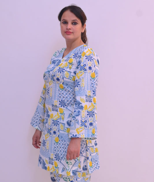 Floral Foliage Co-Ord Set