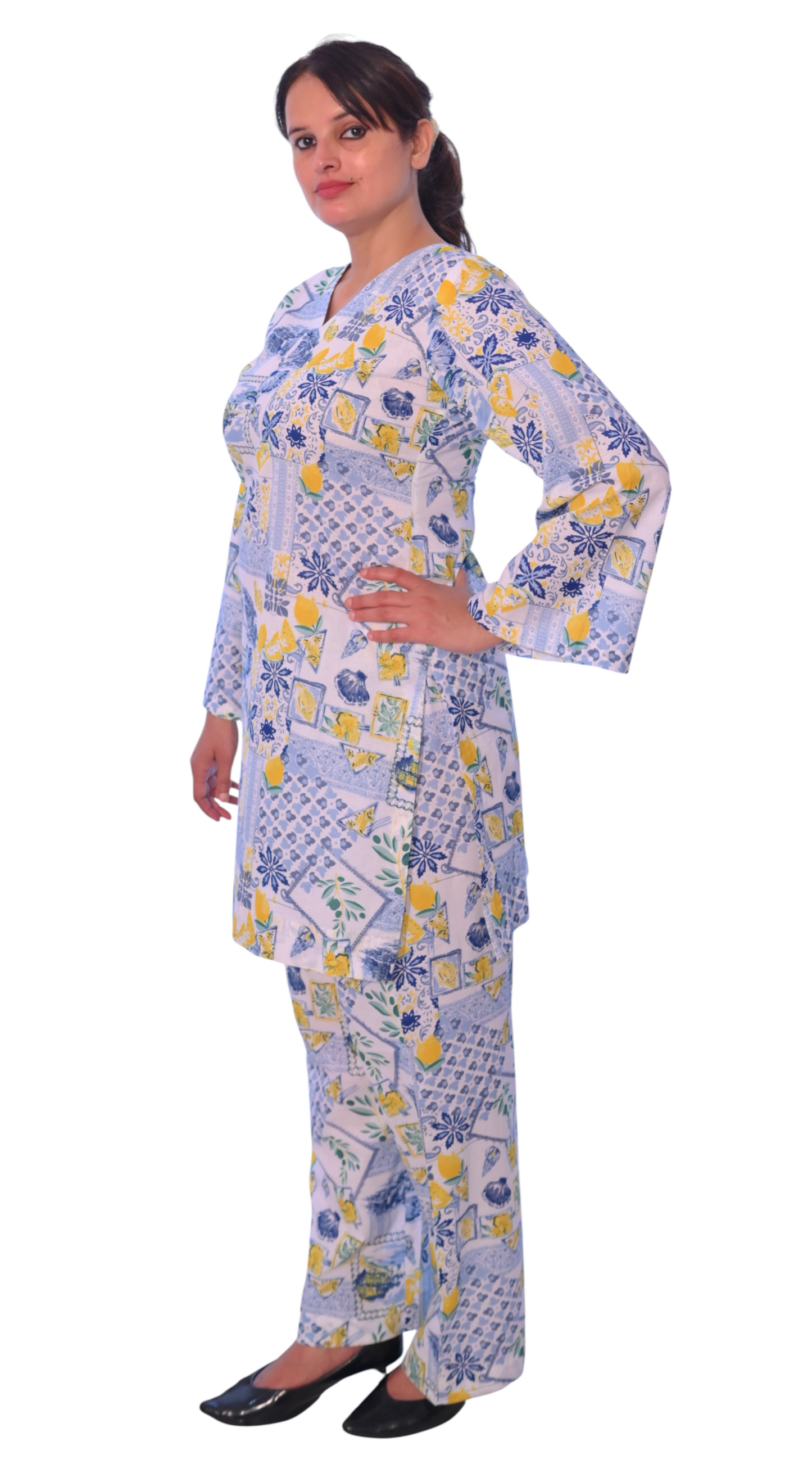 Floral Foliage Co-Ord Set