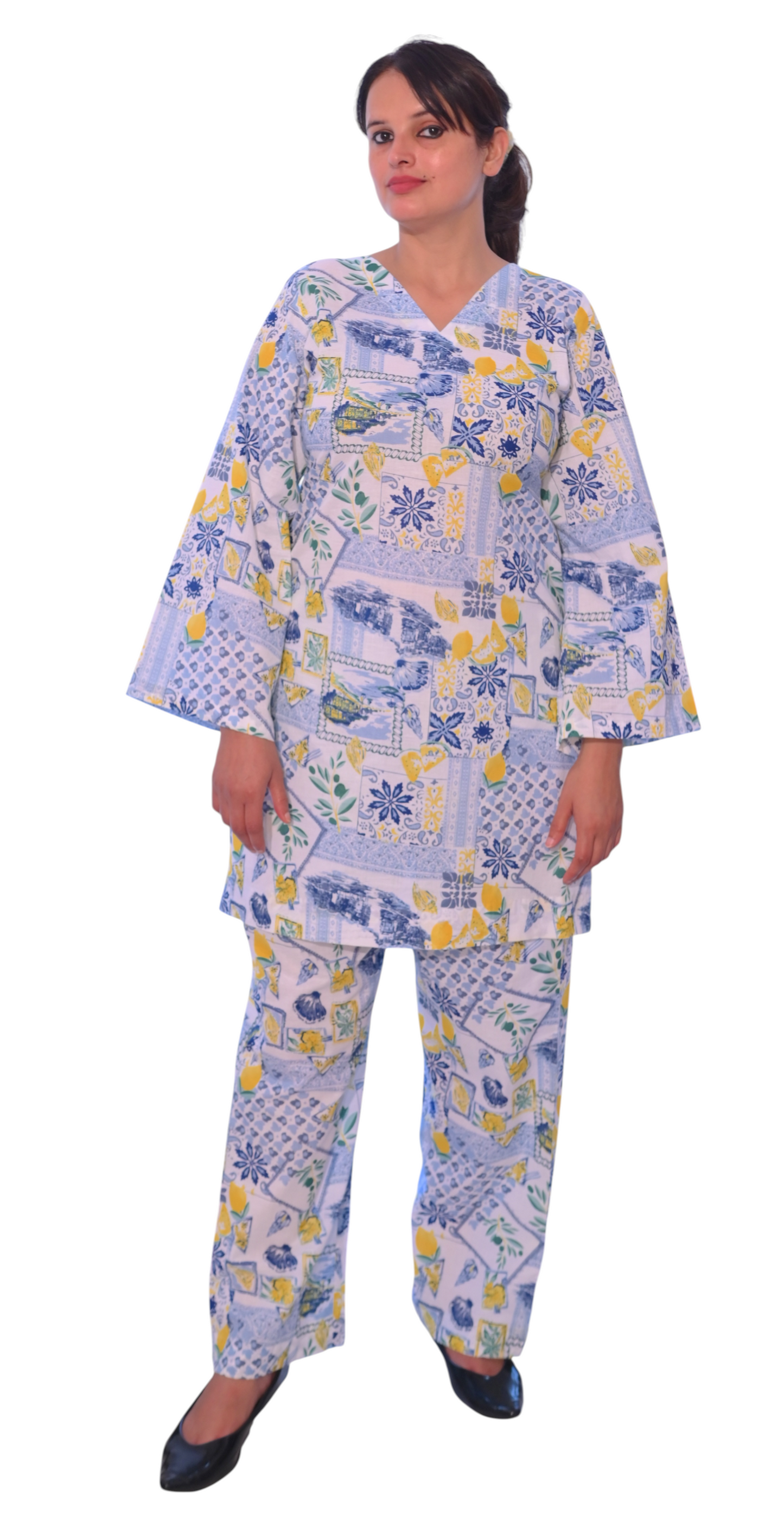 Floral Foliage Co-Ord Set
