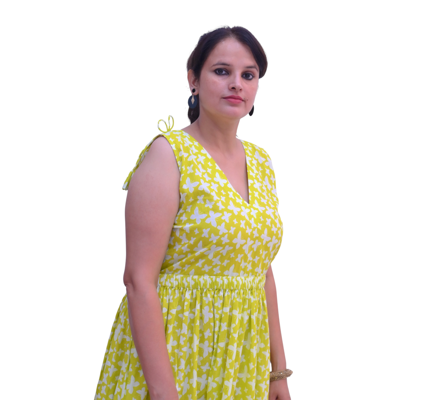 Floral Sunshine Cotton Dress