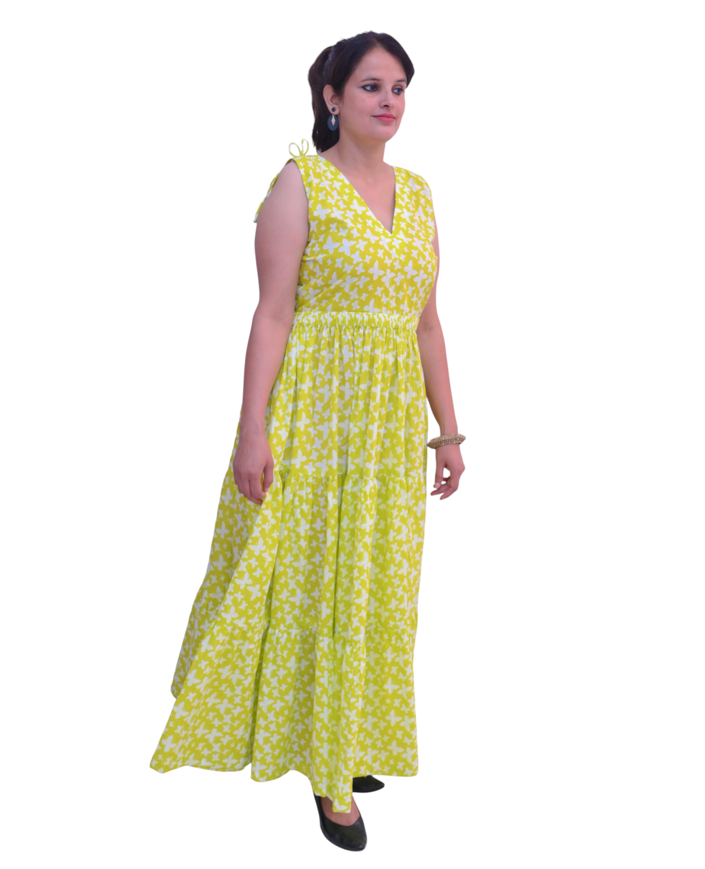 Floral Sunshine Cotton Dress