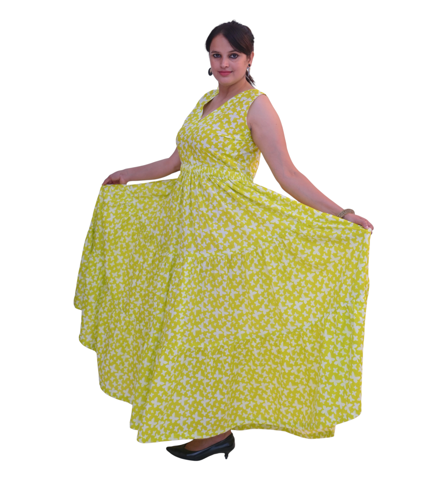 Floral Sunshine Cotton Dress