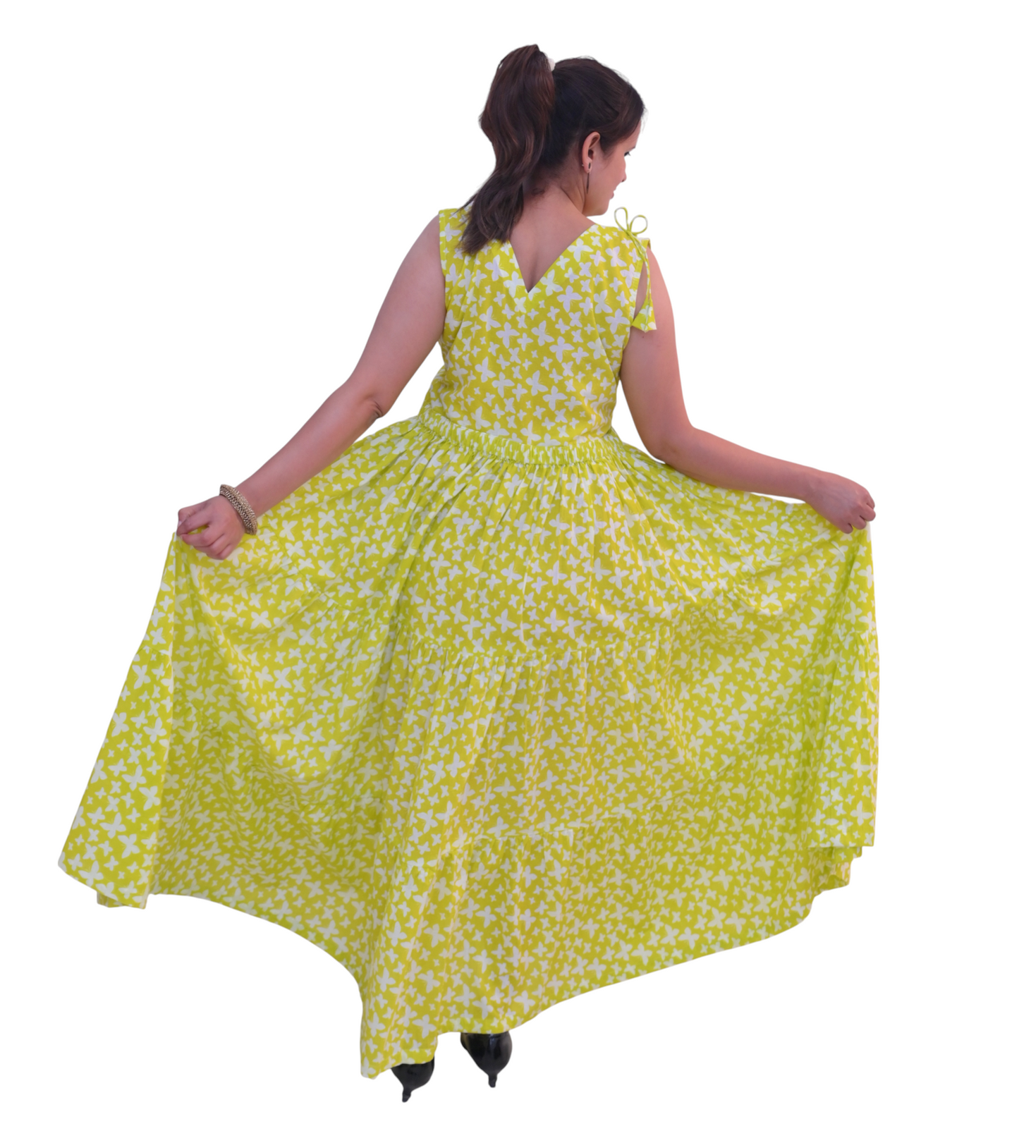 Floral Sunshine Cotton Dress