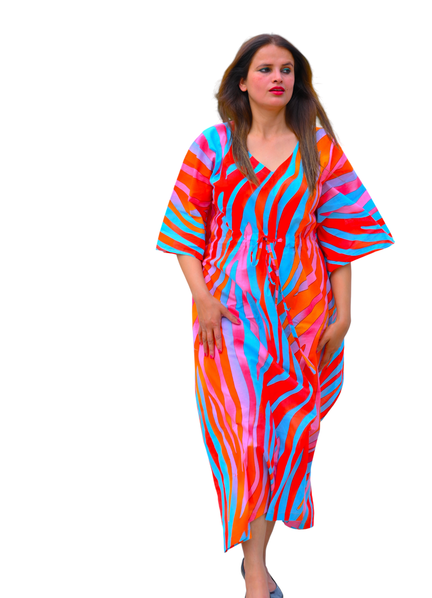Crimson Mirage Caftan