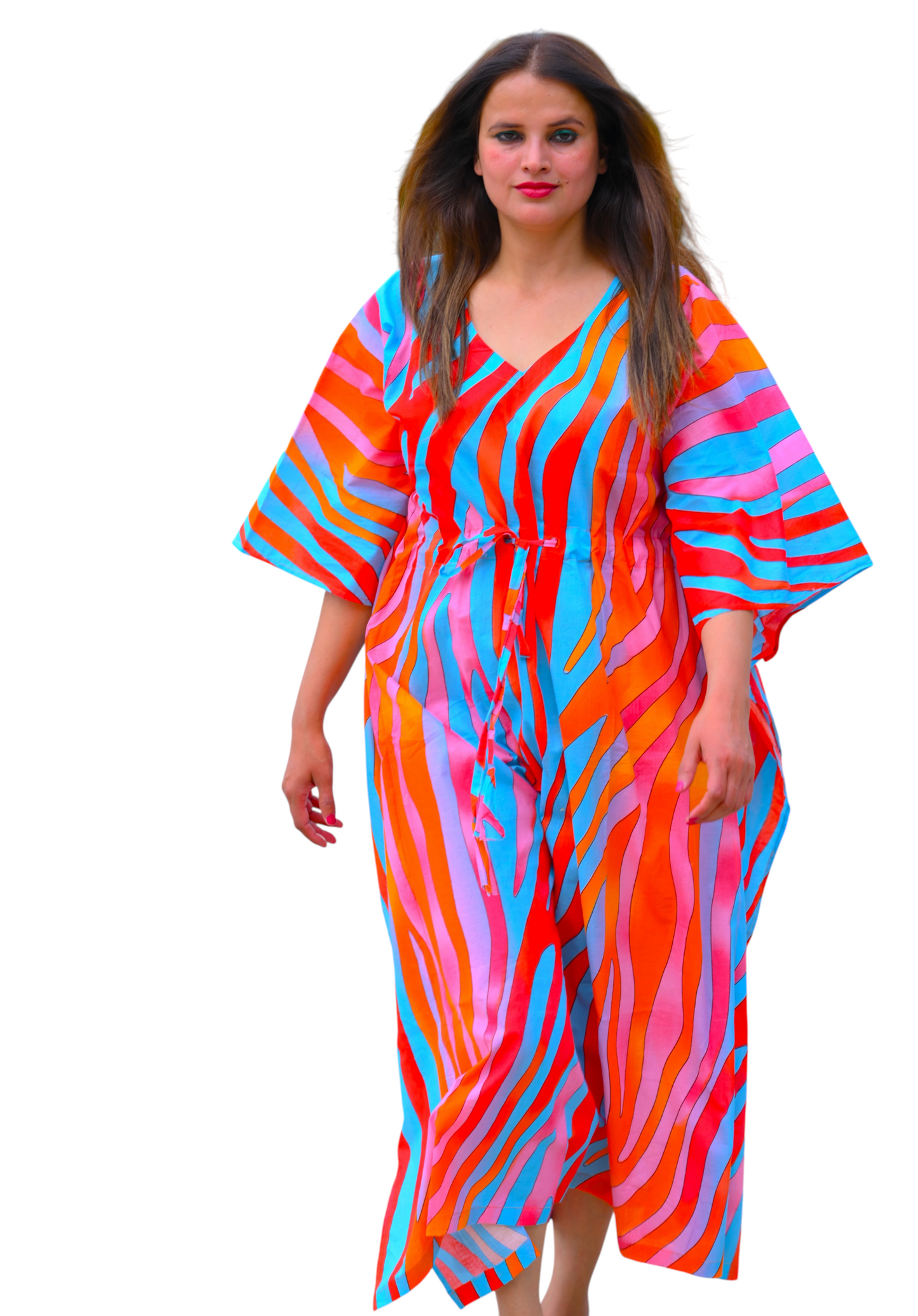 Crimson Mirage Caftan