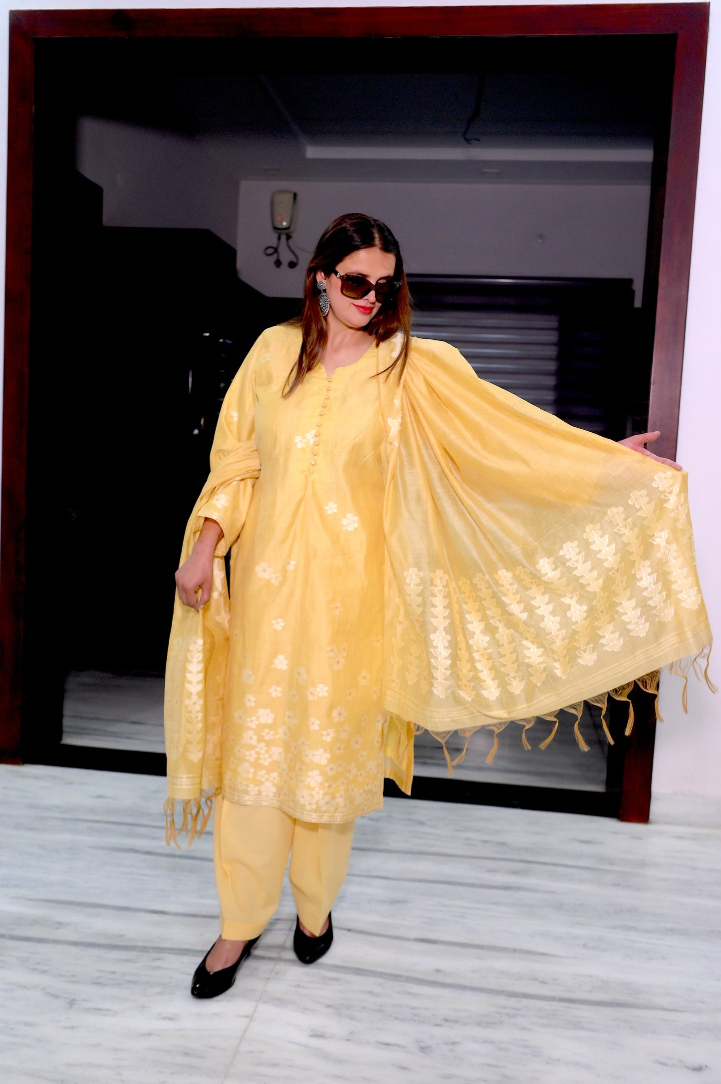 Mango Yellow Suit Set