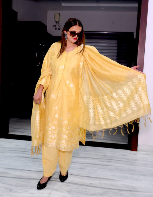 Mango Yellow Suit Set