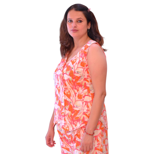 Sunset Petals Co-Ord Set