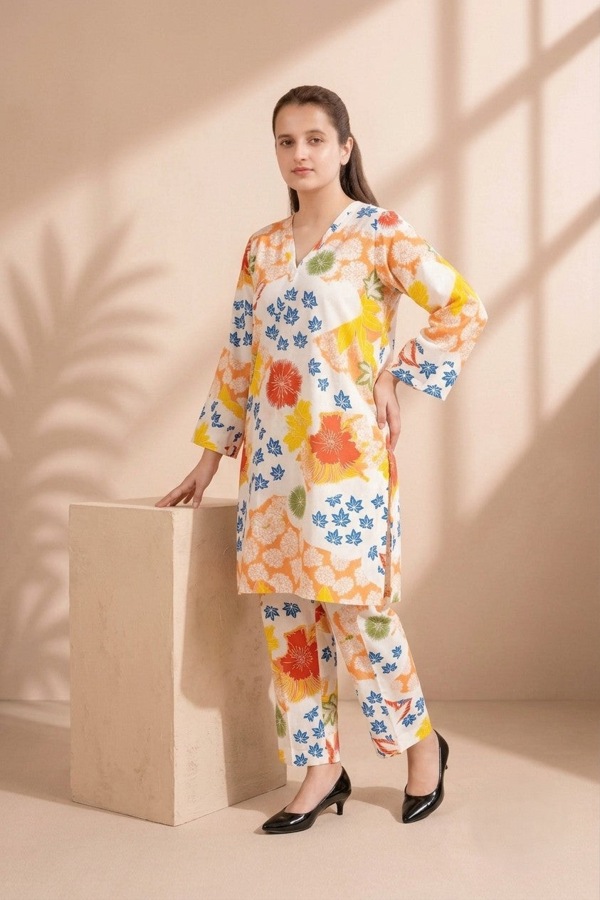 Multi Floral Co-ord Set