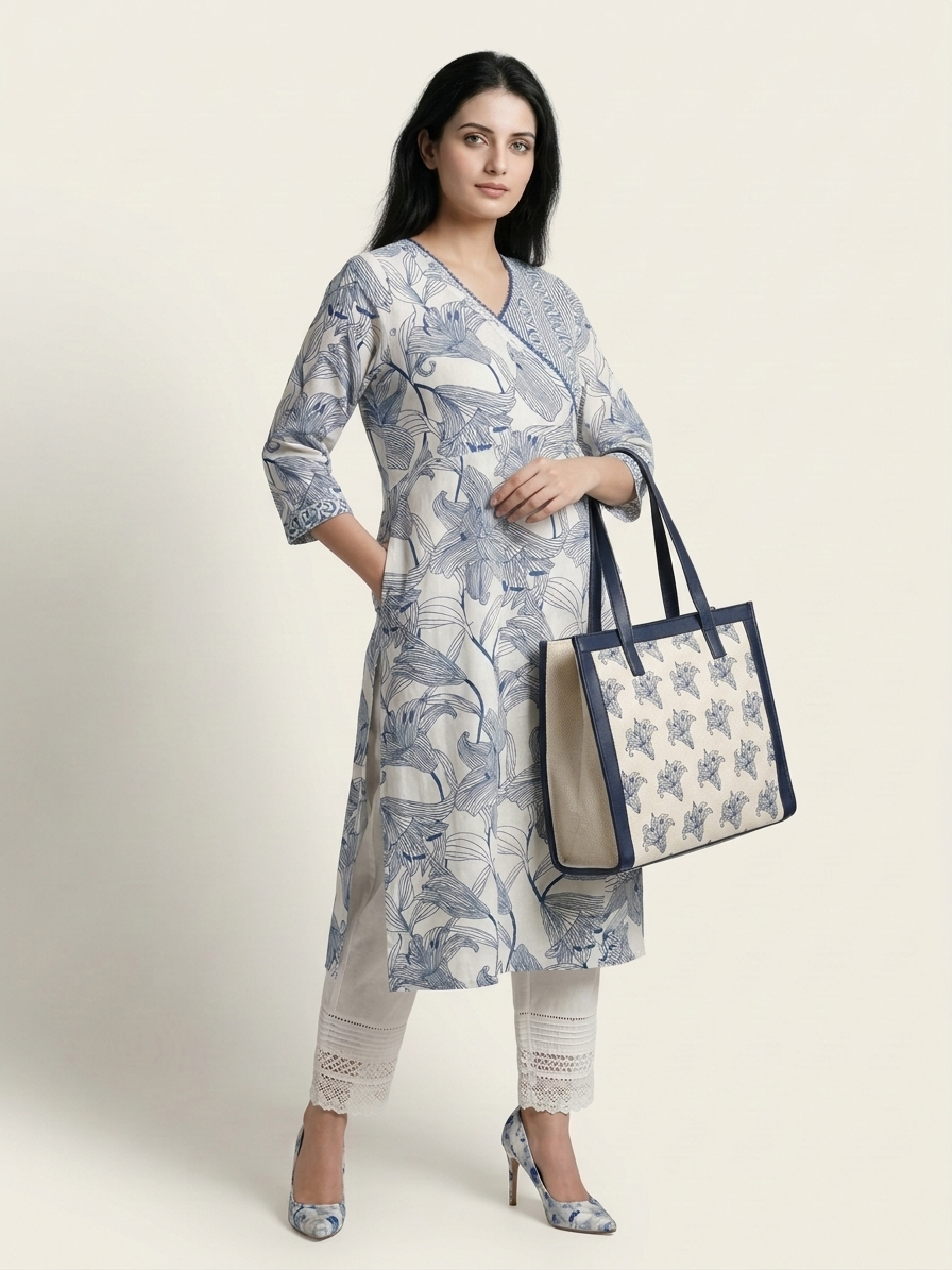 Floral Cotton Kurti