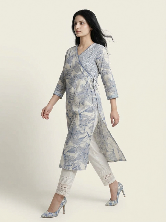 Floral Cotton Kurti