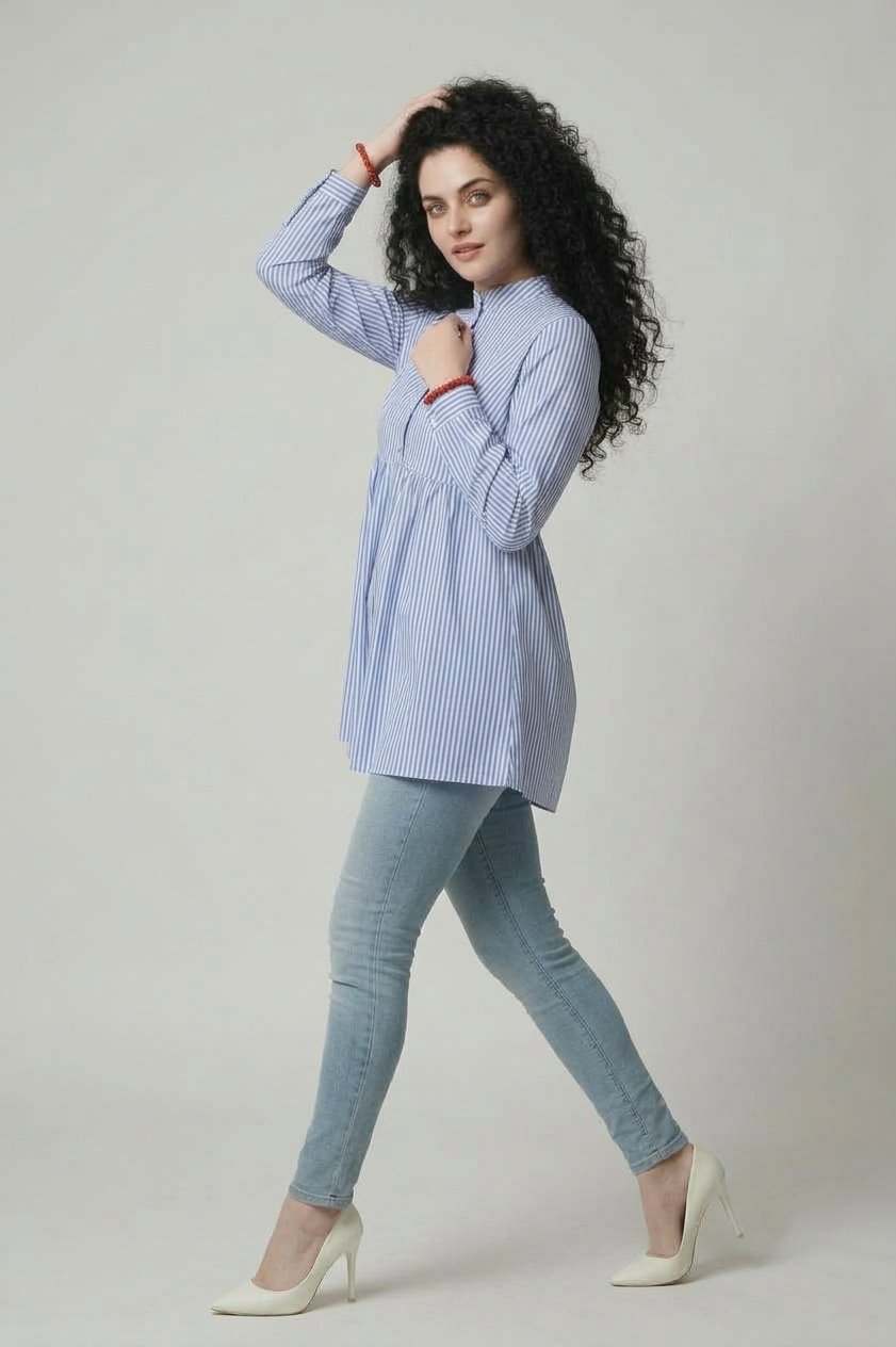 Skyline Stripes Kurti
