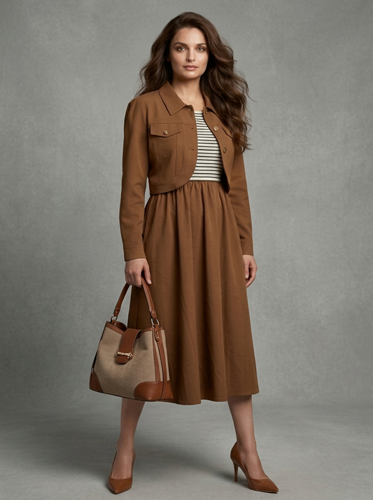 Jacket Style Dress
