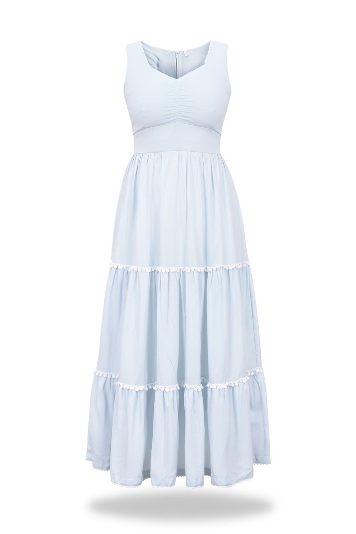 Azure Breeze Cotton Dress