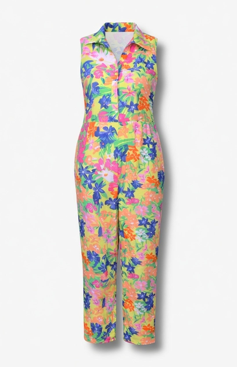 Floral Mirage Jumpsuit